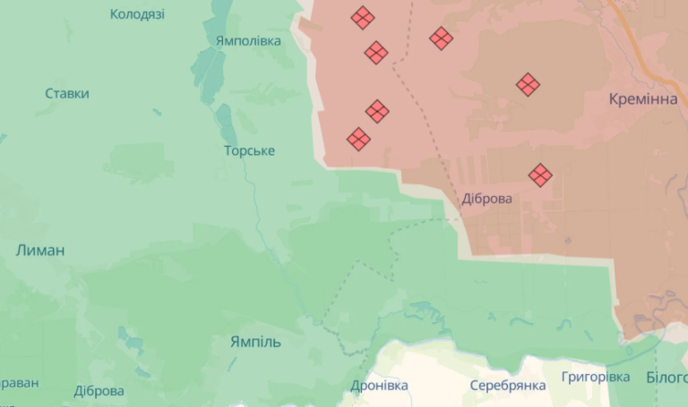 Як за рік змінилась карта на Лиманщині